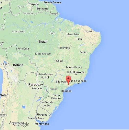kde je Sao Paulo sa nachádza na mape