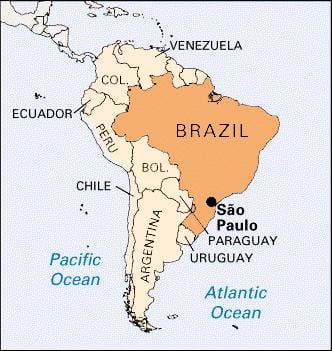 mapu san Paulo
